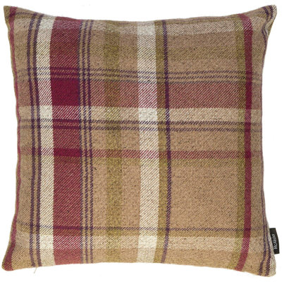 Griggs Plaid Square Cushion