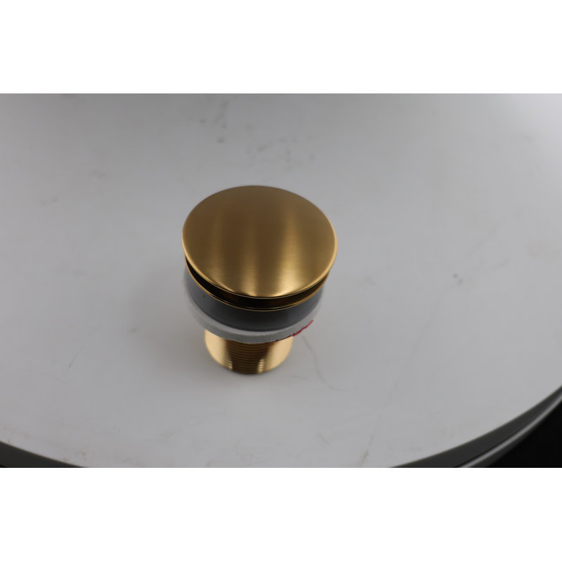 Drain de débordement intégré 1-1 / 2 po. Mécanisme NPSM à filetage large avec adaptateur en PVC, Bronze brossé