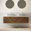 Meuble-lavabo flottant avec lavabos-898973453