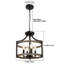 Lustre lanterne 4 lumières Aonesty-37300631