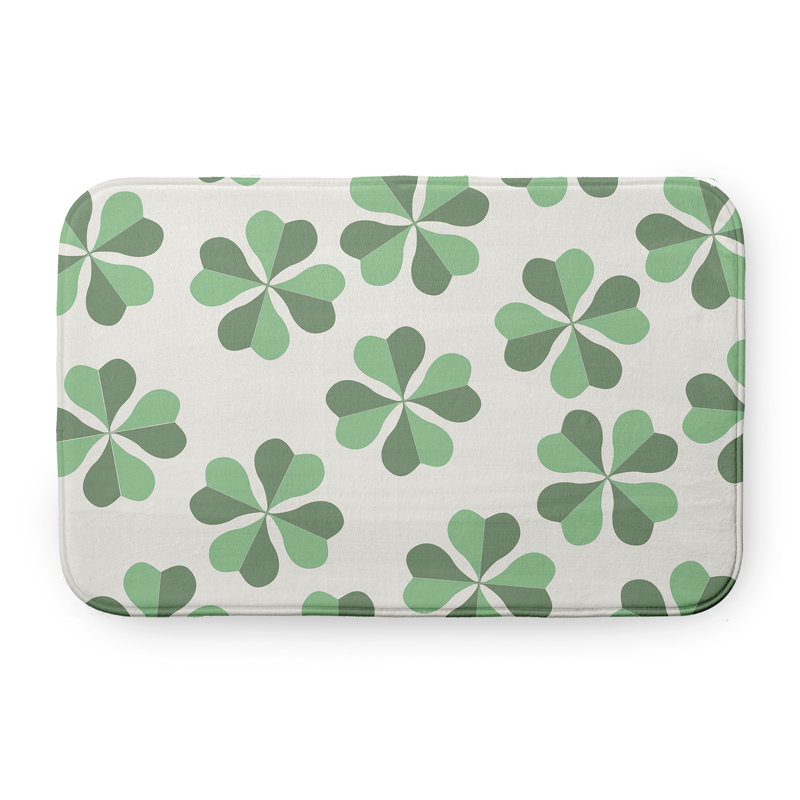 Tapis de bain Boname, Vert, L 21 po x L 34 po