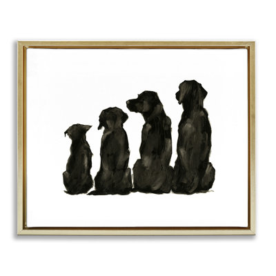 Family Pet Silhouette Design