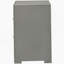 Table de chevet 2 tiroirs Pierce Grey-983238435