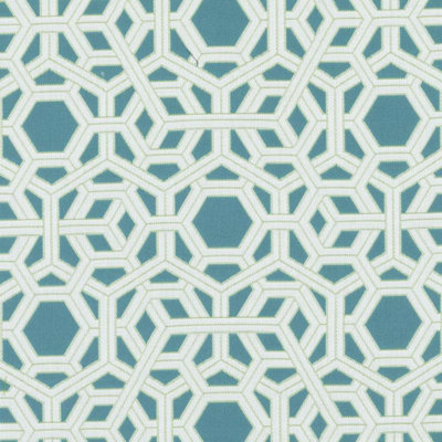 Tissu hexagone tissé intérieur / extérieur Thomas Pavilion Thomas Paul