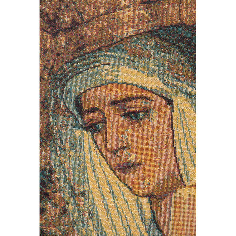 Italian Loom Woven Cotton Blend Wall Hanging
