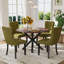 Ensemble de table et chaises de cuisine rondes pour 4-823902059-823902069