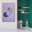 «Lavender Water With Pansies» par Incado, art mural sur toile-1932819913