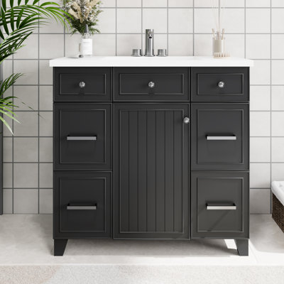 36" Single Bathroom Vanity Set
