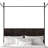 Metal Platform Bed with Storage Drawers In Velvet-865308648-865308653