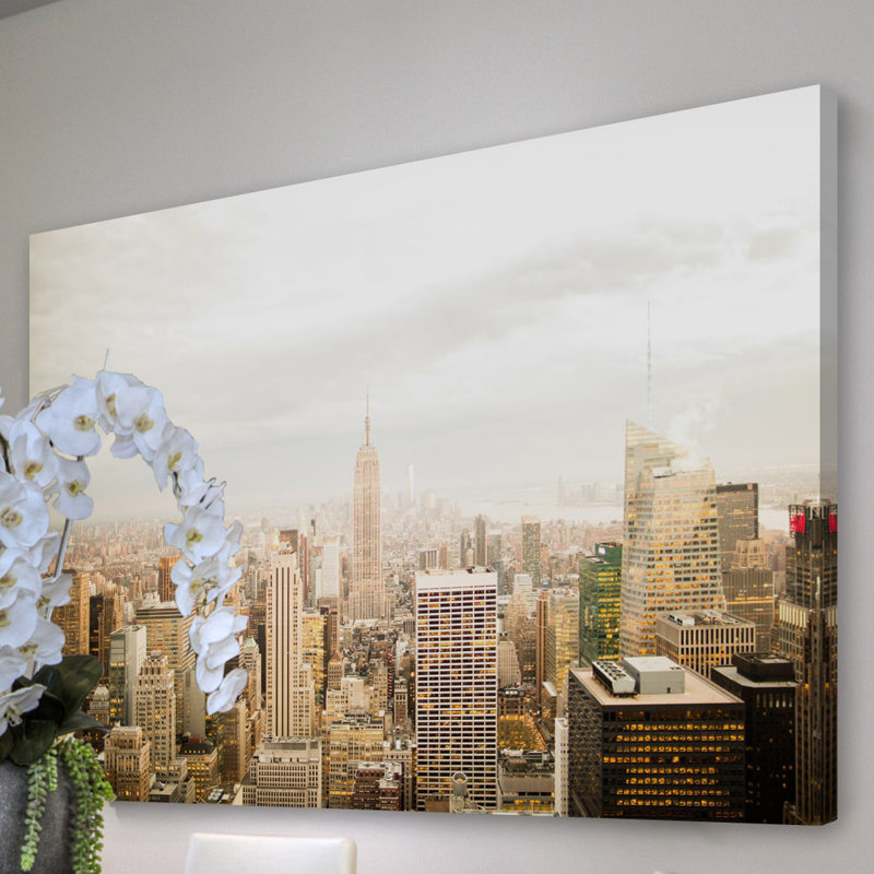 « the golden hour » par morgan j hartley, reproduction d’art sur toile tendue, H 16 po x l 24 po x P 1,5 po