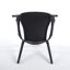 Chaise en plastique 4 pièces noir-1237391700