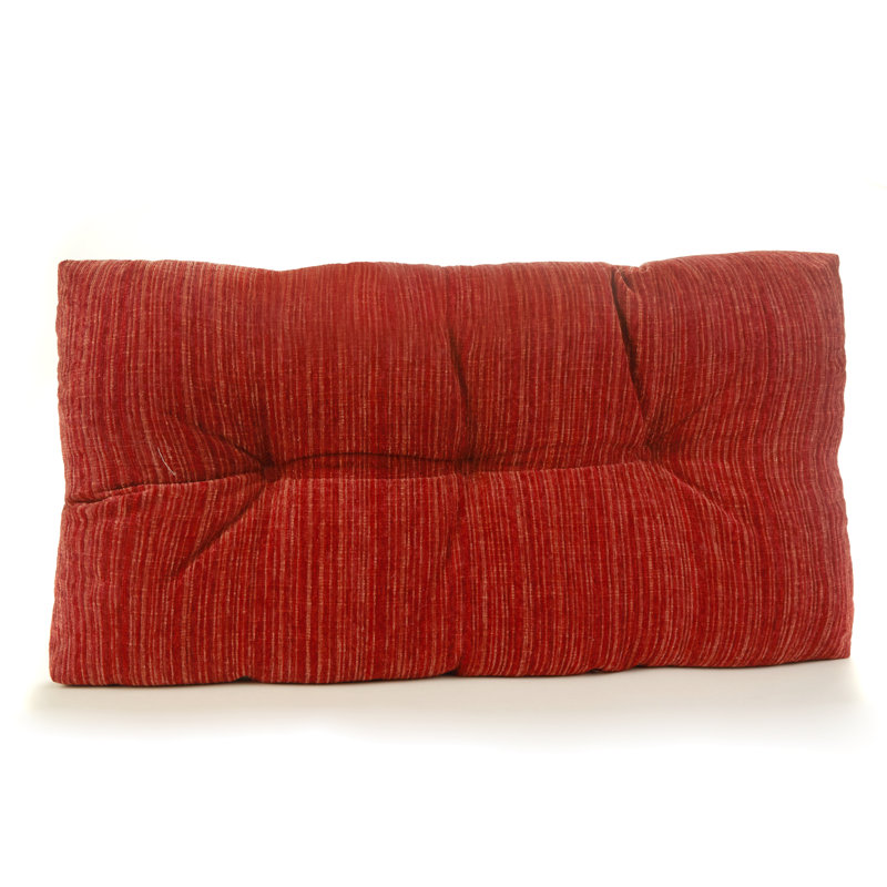 Omega Non-Slip Bench Cushion, Flame, 27" W x 14" D