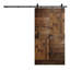 Porte de grange à panneaux en bois S Series avec trousse de quincaillerie d'installation-70348515-63170920