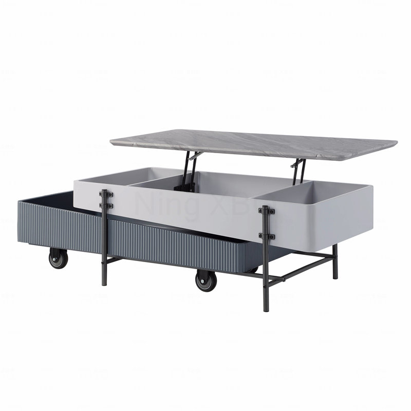 Lift Top Gray Coffee Table