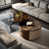 Beige/Transparent/Light Walnut