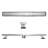 36 In. Shower Drain With 2-In-1 Tile Insert Panel With Square Pattern Drain Cover-115114655