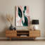 Abstrait paysage 94, art mural gris en métal-1593336979