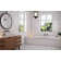 Pfeiffer 66" x 35" Drop in Combination Acrylic Bathtub with Heater