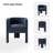 Braien Low Back Arm Dining Chair-988673353