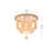 Hudson 12 inch Beaded Flush mount in Beige