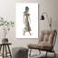 «Xhose Headwrap Woman», reproduction de peinture acrylique-31938027-31476529