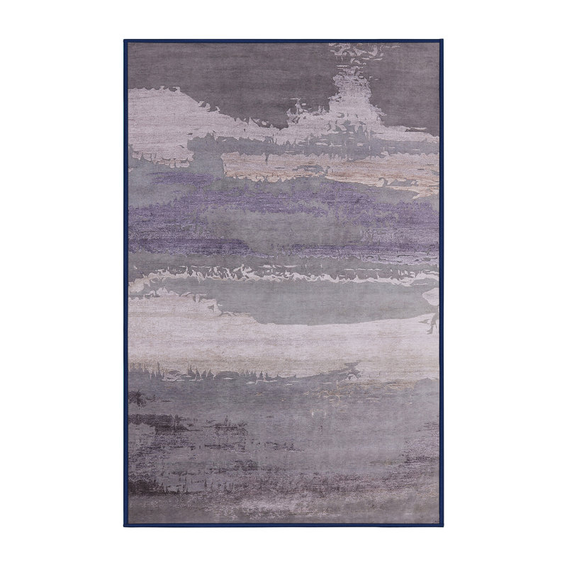 Abstract Indoor Rug, Rectangle 7' x 9'