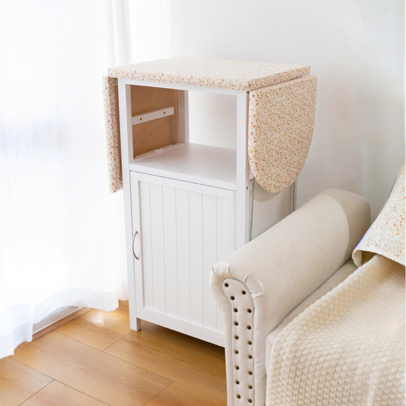 Ironing Board With Storage Cabinet