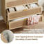 Commode 5 tiroirs en rotin pour chambre à coucher, avec tiroirs profonds-1986766862