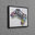 Black Floater Framed