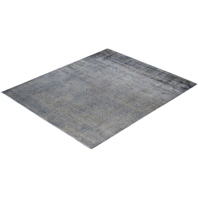 Overdyed One-of-a-Kind 8' 1" X 9' 8" Hand Knotted Area Rug