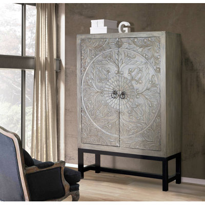 Ione 116cm Solid Wood Sideboard
