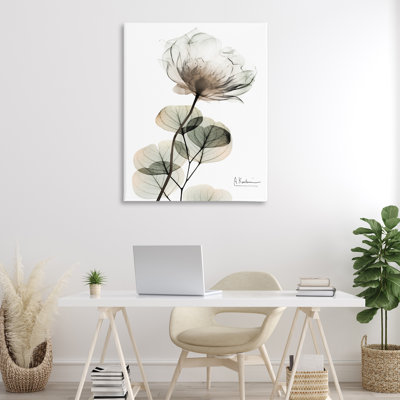 Simple Simple Elegant White Flower Canvas, design par Albert Koetsier