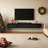 Modern Walnut Floating TV Stand With Drawers-988543661-993123226