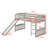 Loft Bed With Slide And Ladder-1077736887