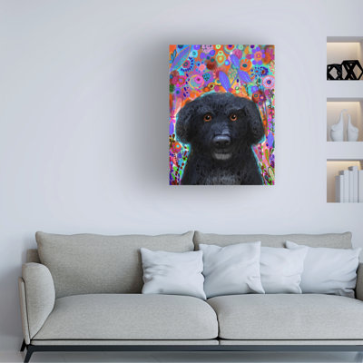 Wrapped Canvas Wall Art - Noemi Ibarz 'Tom' Wall Art for Living Room, Bedroom, or Office Décor  - 14x19