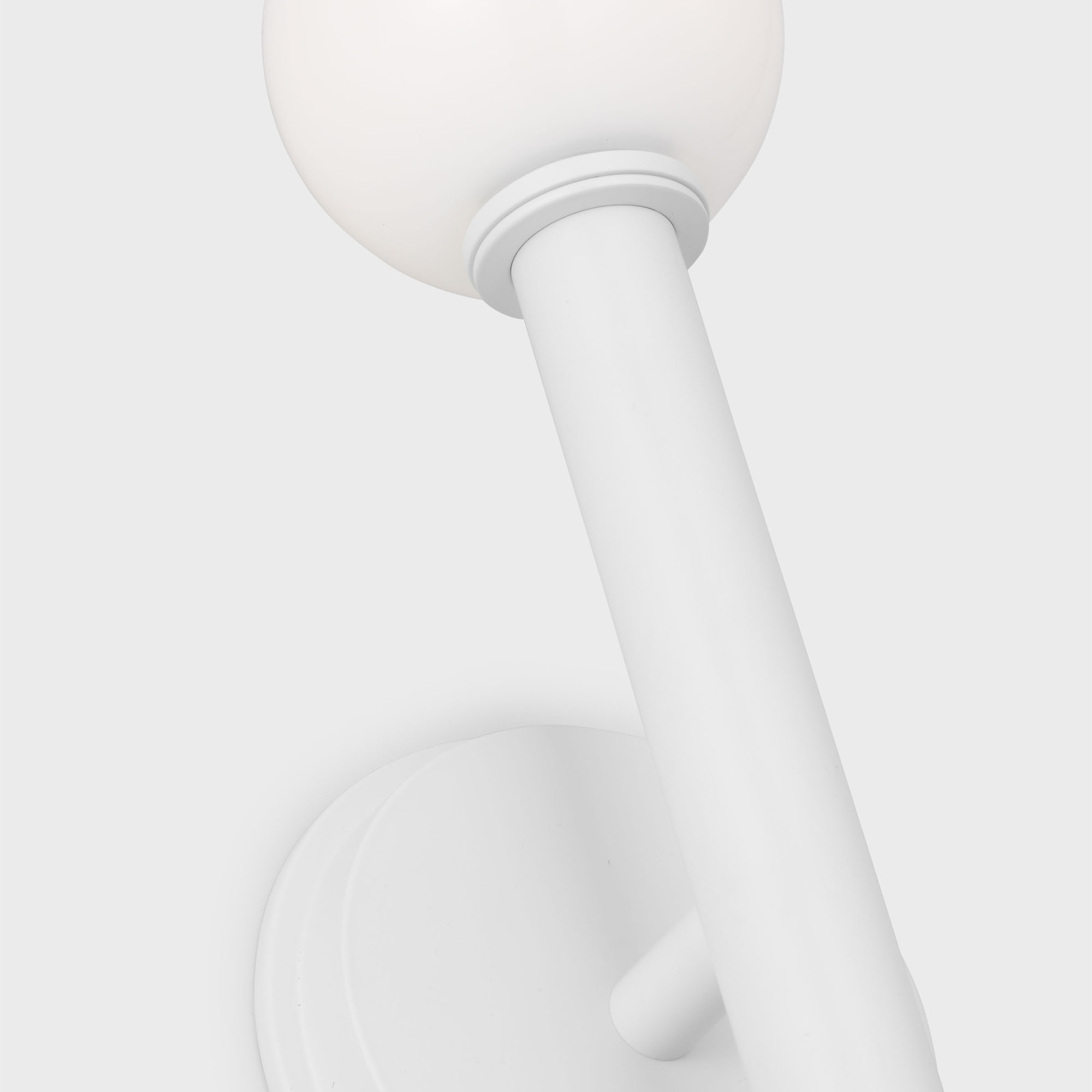 Kofi Single Frosted Dimmable Vanity Light