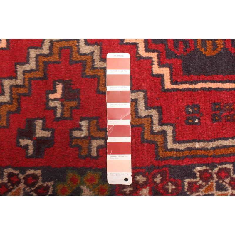 Rizbaft Red Rug 3'4" x 6'6"