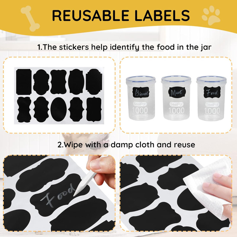 Contenants de rangement pour chien