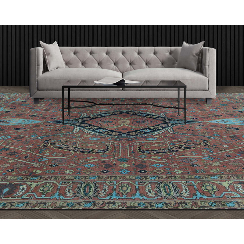 Hand Woven Wool Oriental Area Rug