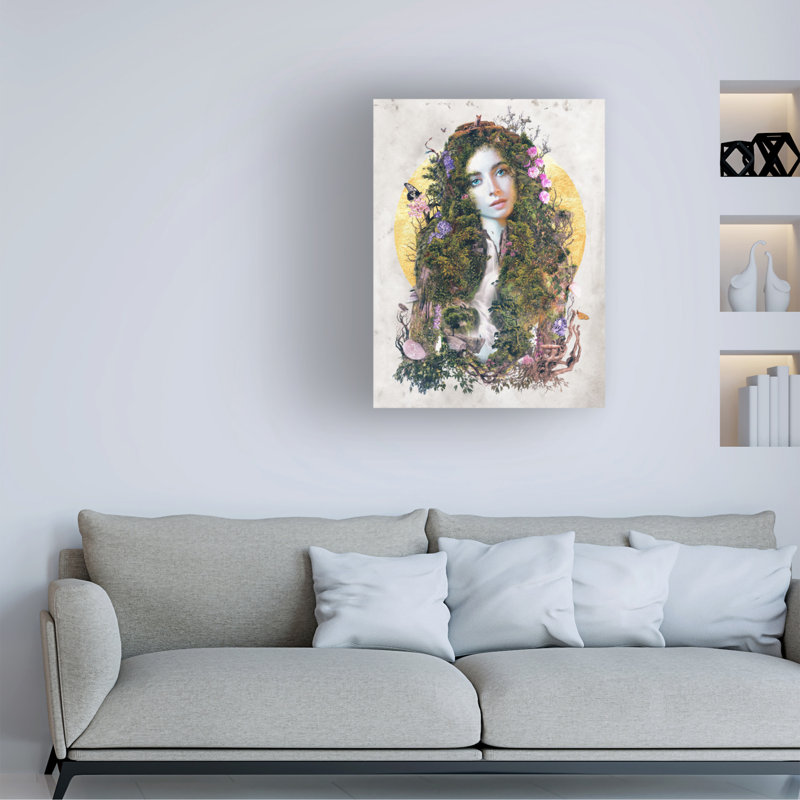 «Barrett Biggers Mother Gaia», art sur toile, H 14 po x l 19 po
