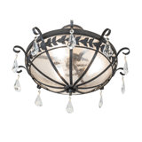 3 - Light Semi Flush Mount