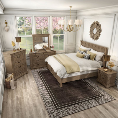 Ensemble de chambre à coucher 5 pièces Laniel