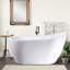 Baignoire de trempage autoportante en acrylique 54 po. X 28 po.-89293973