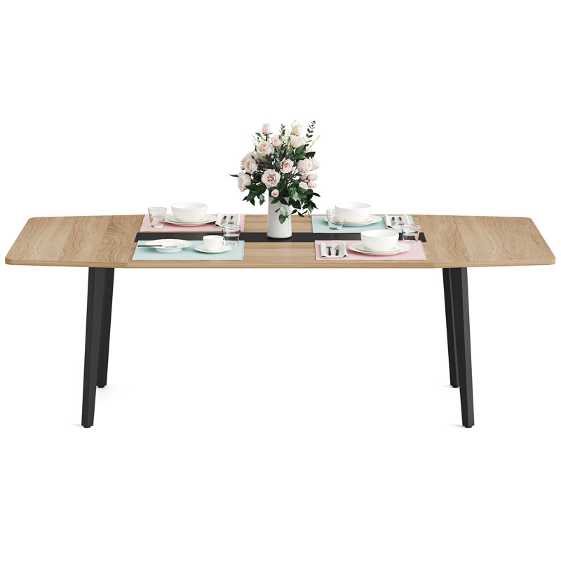 Metal Base Dining Table