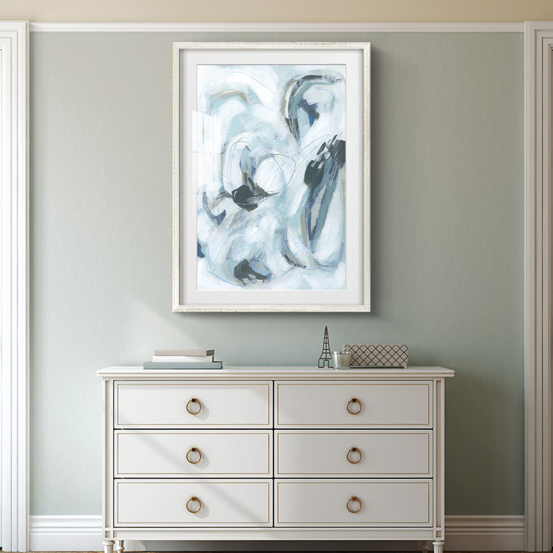 Fluid Receptor I -Framed Print
