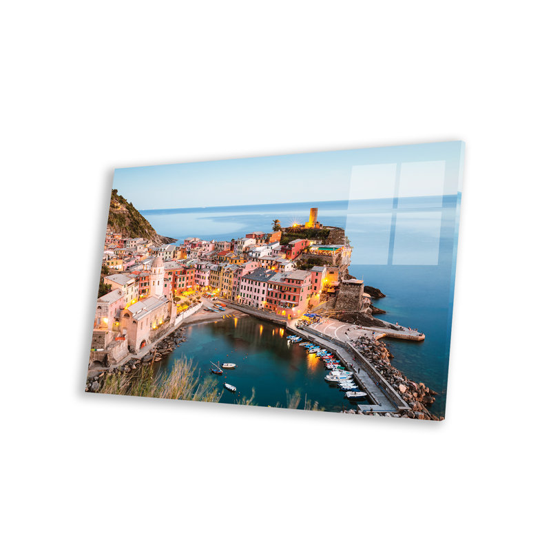 Cinque Terre Sunset III sur plastique / acrylique par Matteo Colombo, peinture