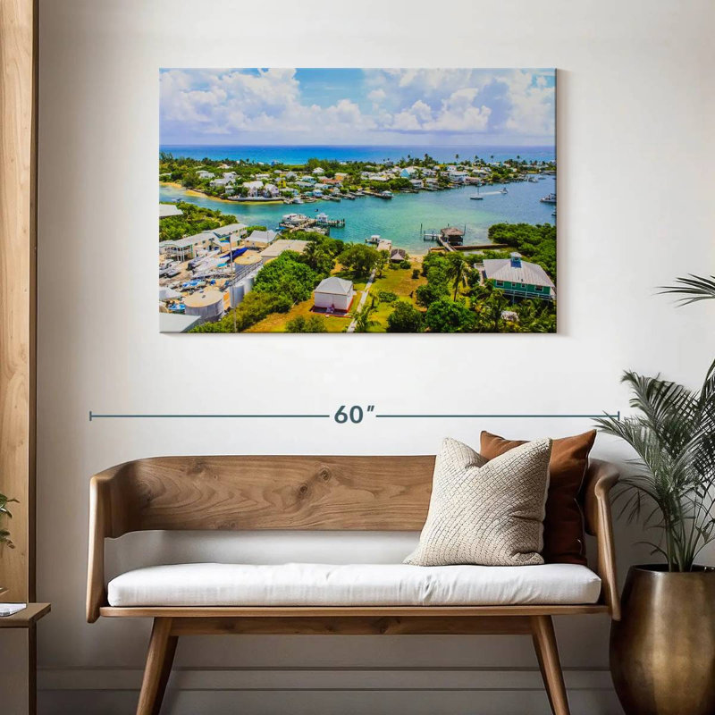 Port Gillard Hope Town, H 30 po x l 45 po