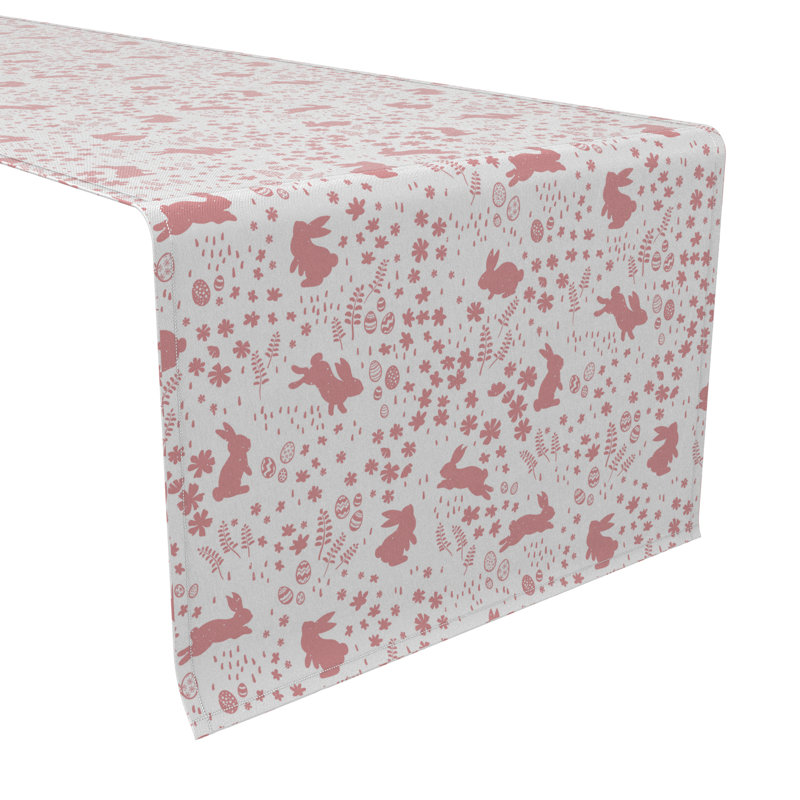 Rectangular Cotton Twill Table Runner