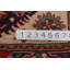 Tapis ivoire fait à la main Kazak 3 x 4