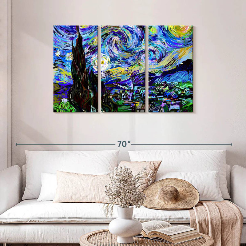 Avery Starry Night 2019, 28" H x 45" W